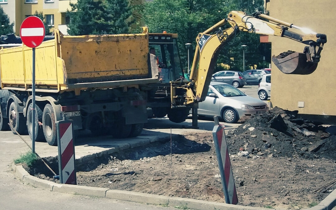 Remont chodników przy ul. Parkowej