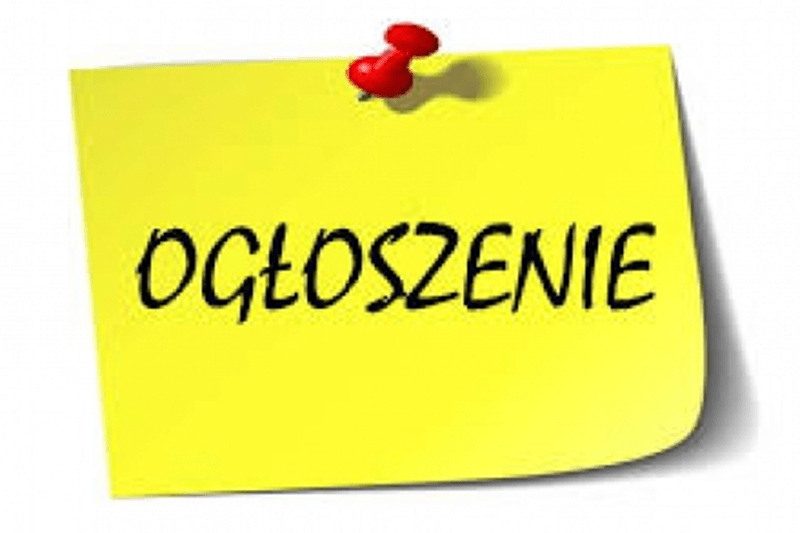 Ogłoszenie o wynikach zakończonych postępowań przetargowych