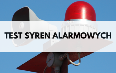 Test syren alarmowych 12 grudnia 2025&nbsp;r.